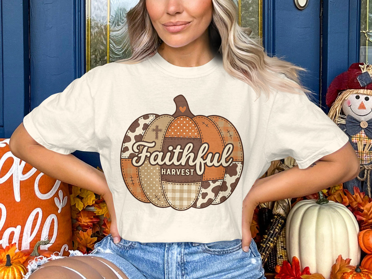 Faithful Harvest Pumpkin T-Shirt